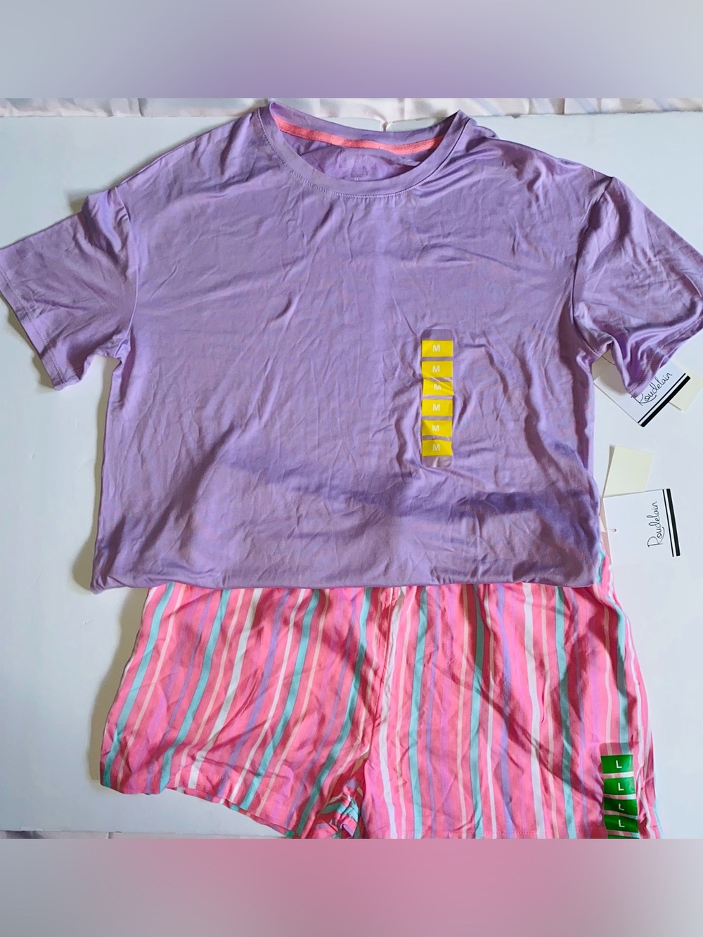 Roudelain Shorts and T-Shirt Set for Women